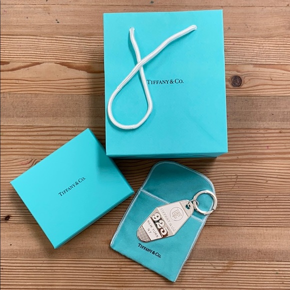 Tiffany Co Hotel Key Ring 